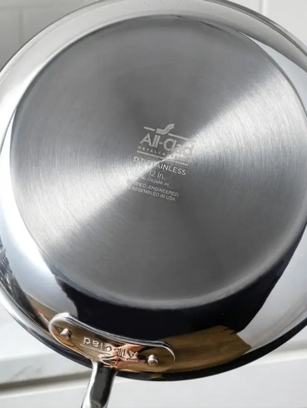 All-Clad D3 Stainless Steel 2QT Saucepan w/Lid